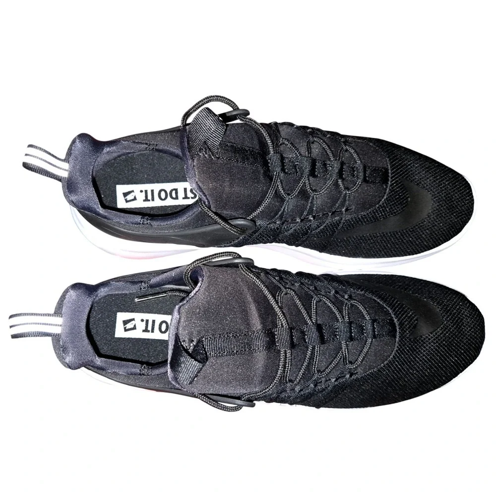Nike Darwin Mens Black White Running Shoes Sneakers 819803-002 Size 10